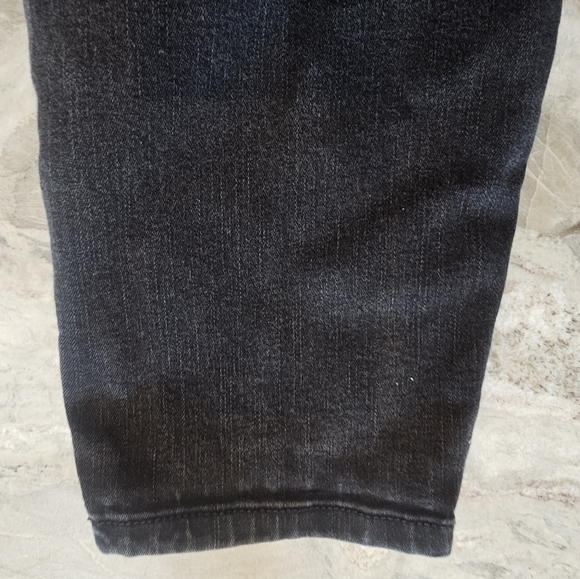 Crown & Ivy 22W Black Skinny Jeans Plus Size Stretch Denim - Picture 4 of 9